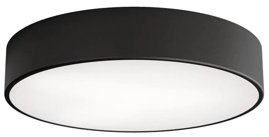 Stropné svietidlo CLEO 3xE27/24W/230V pr. 40 cm čierna