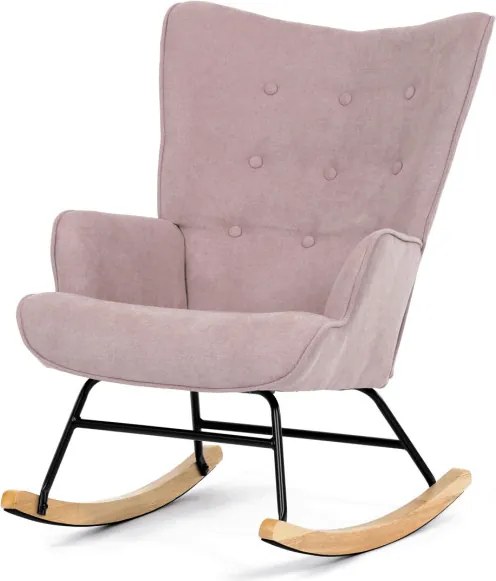 Hojdacie kreslo ružové AK-371 PINK2