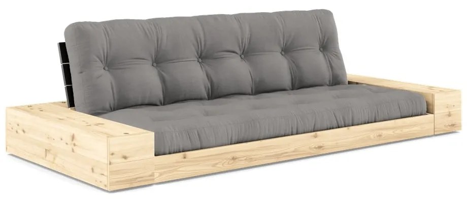 Sivá rozkladacia pohovka 244 cm Base – Karup Design