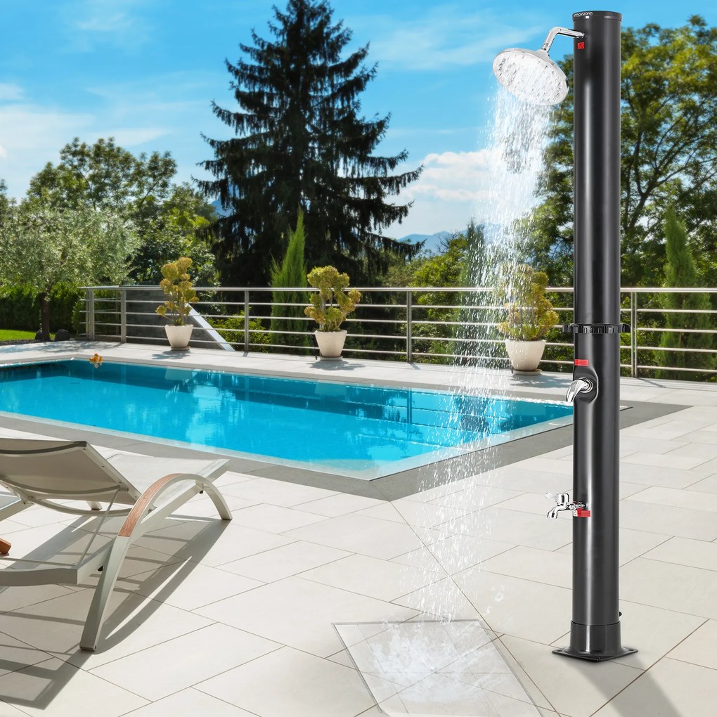 Jurhan & Co.KG Germany Solárna záhradná sprcha DELFINA 20 l