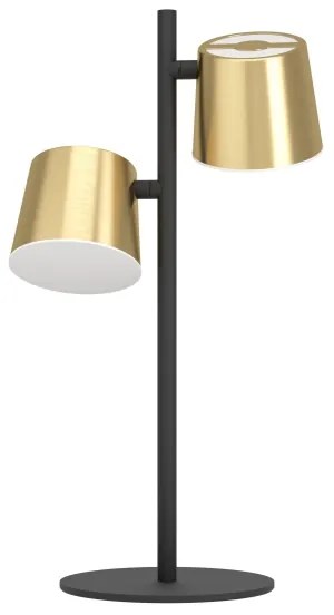 Eglo 39986 - LED Stolná lampa ALTAMIRA 2xGU10/4,6W/230V 3000K zlatá