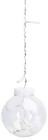 Aigostar - LED vonkajší vianočný reťazec 120xLED/6W/230V/8 funkcií 3x0,6m IP44 studená biela+DO