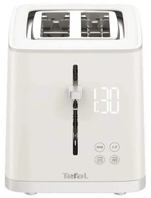 Tefal - Hriankovač s dvomi otvormi SENSE 850W/230V biela