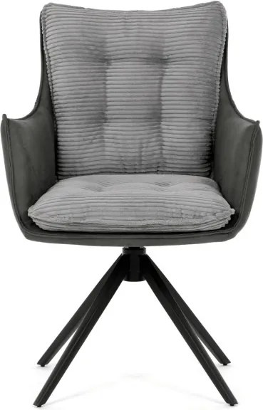 Jedálenská stolička sivá DCH-D1345 GREY2