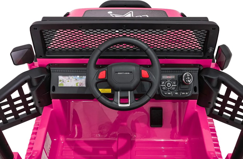 Ramiz Vozidlo Jeep BEAST 4x4 Ružová
