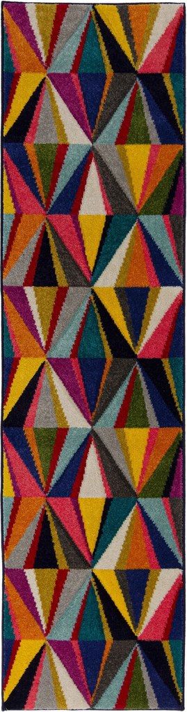 Flair Rugs koberce Kusový koberec Spectrum Danza Multi - 66x230 cm