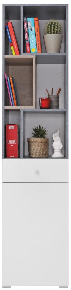 Meblar Regál Sigma SI8 (2 farby) Farba: Biela