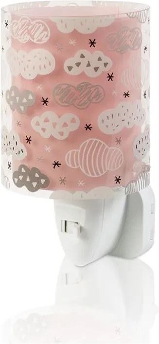 DALBER CLOUDS PINK 41415S růžová Noční LED lampa do zásuvky