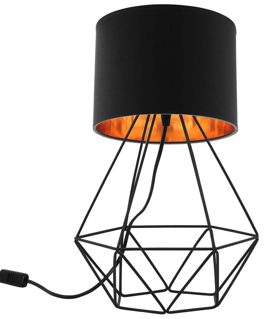 Stolná lampa Shade, 1x textilné tienidlo (výber zo 4 farieb), (výber z 3 farieb konštrukcie), g