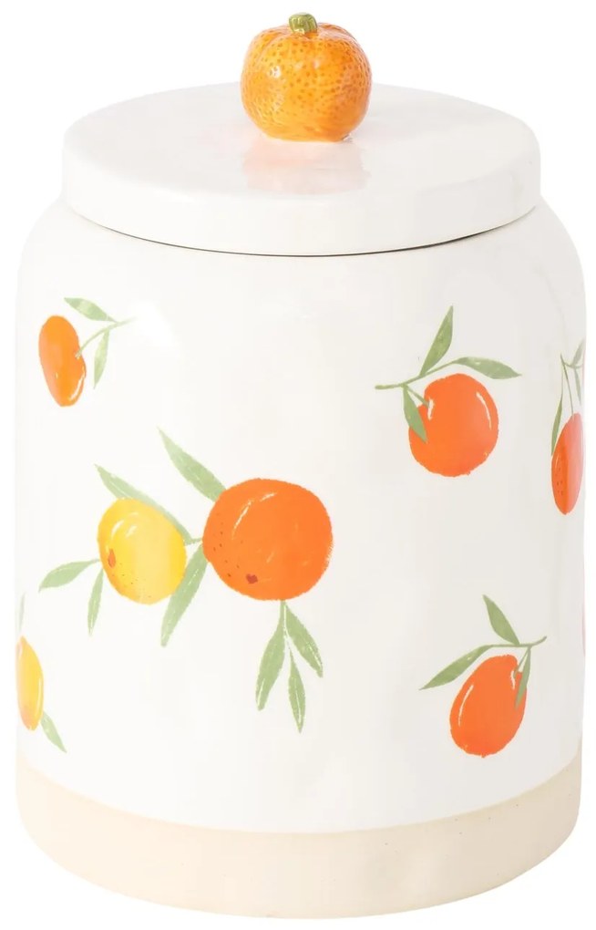 Keramická dóza s citrusmi Fruits