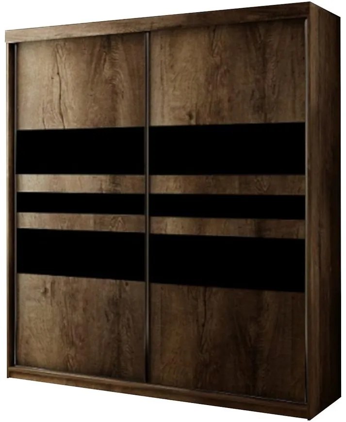 Skriňa Top 17 200 tmavý jaseň