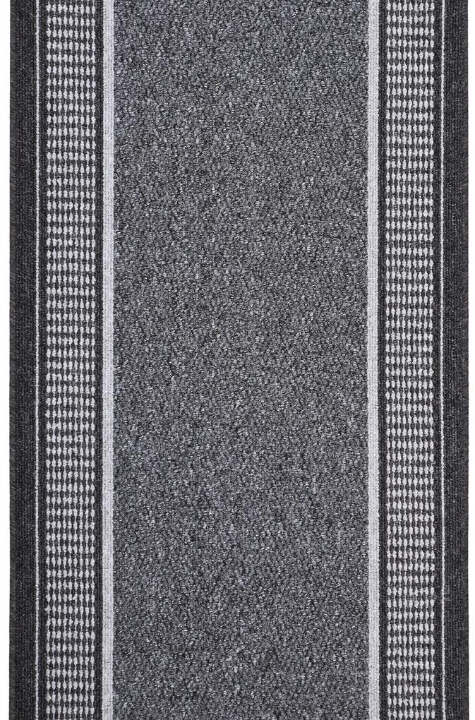 Condor Carpets Protišmykový behúň na mieru Promenade 8727 antra - šíre 120 cm