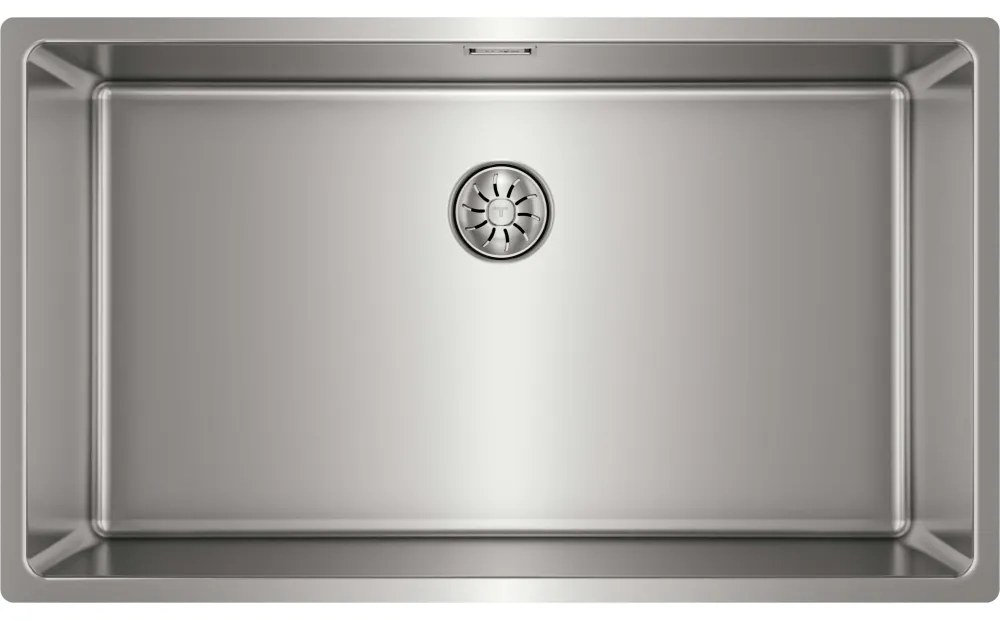 TEKA Be Linea RS15 71.40 nerezový drez, spodná montáž, 750 x 440 mm, oceľ nerezová leštená s povrchom PureClean, 115000066