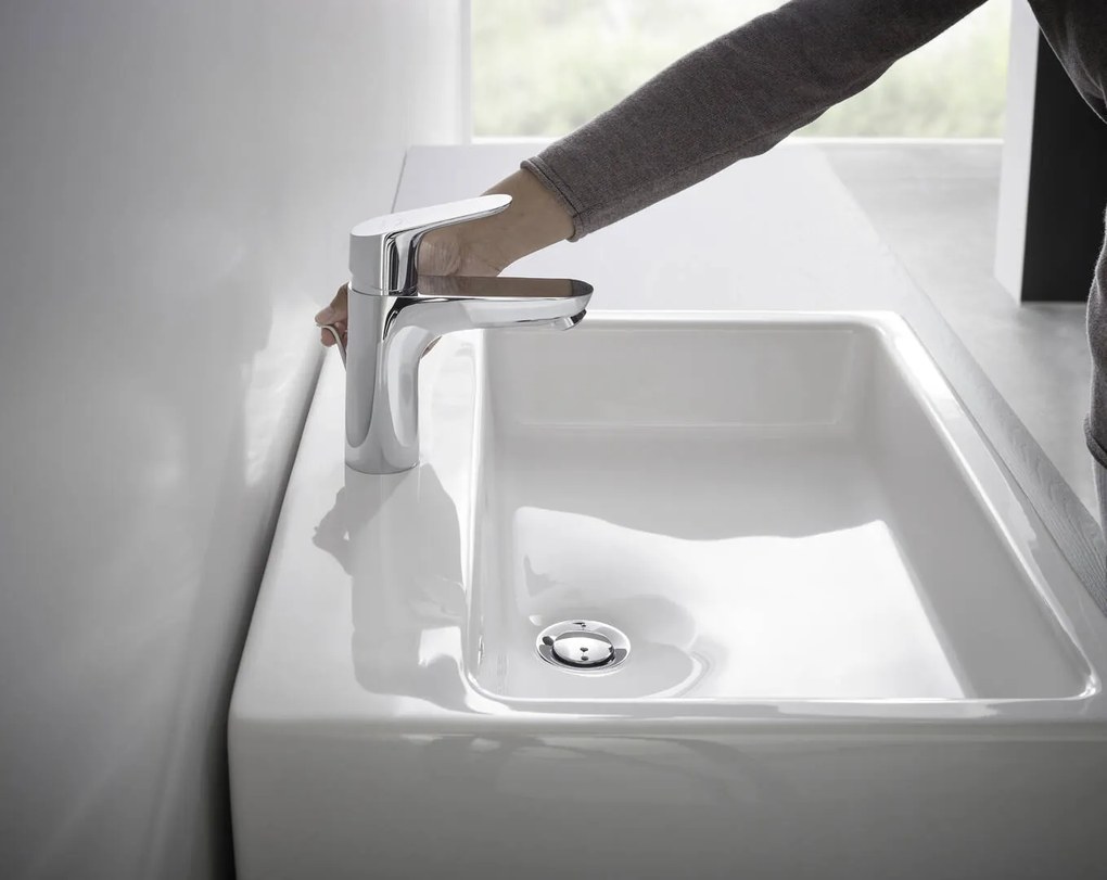 Hansgrohe Focus E2, umývadlová batéria s výpustom, LowFlow 3,5 l/min, chrómová, 31603000