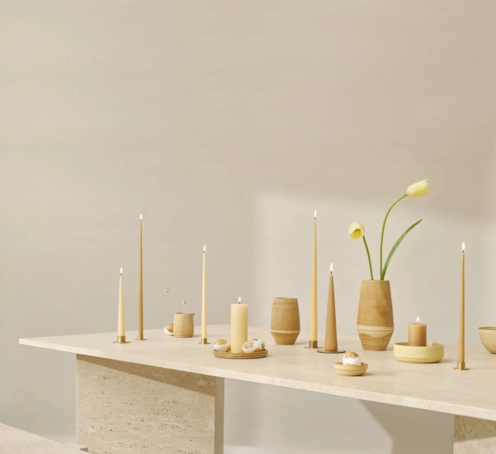 ester & erik Sviečka Taper 32 cm – 14 Pale Ginger – set 2 ks