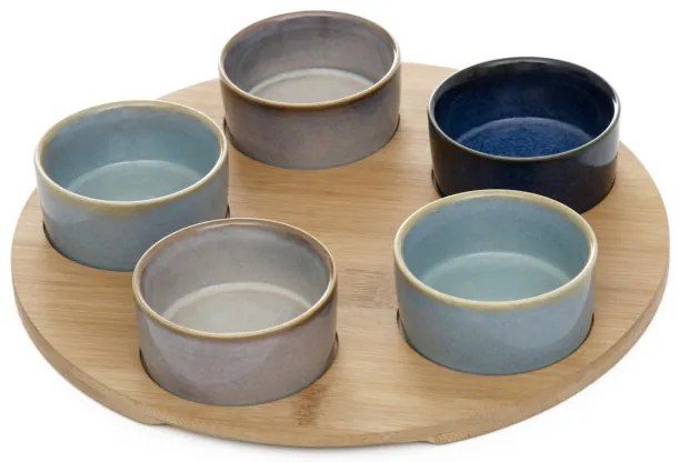 Sada servírovacích misiek RAMBLA s podnosom 893730