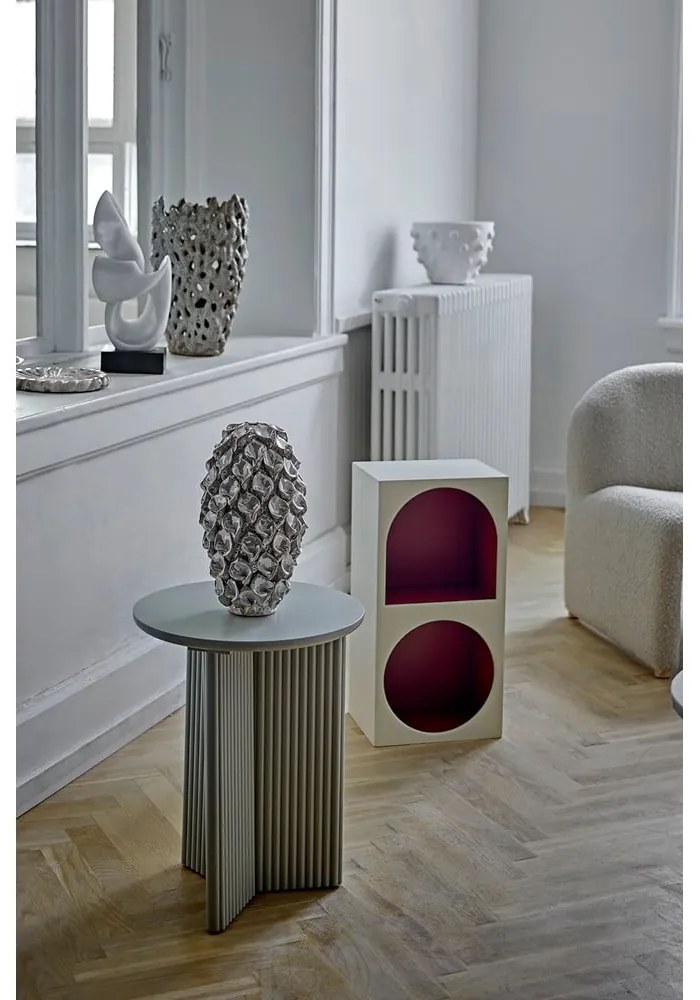 Červená/biela nástenná knižnica 30x60 cm Graphia – Bloomingville