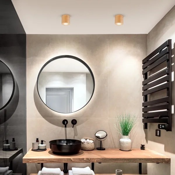 Brilagi - LED RGBW stmievateľné kúpeľňové svietidlo MIA 1xGU10/30W/230V 84x80 mm IP44