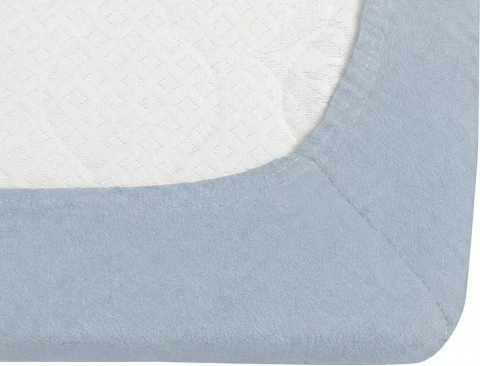 Froté plachta EXCLUSIVE svetlomodrá 180x200 cm