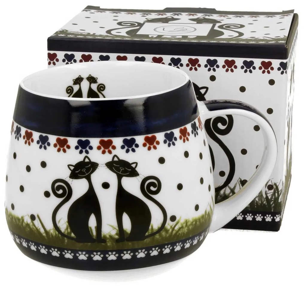 Porcelánový hrnček Adorable Cats 430 ml