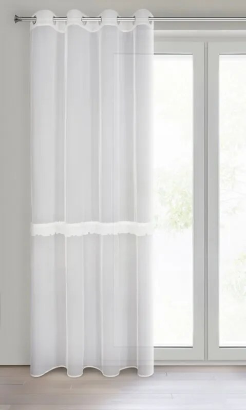 ZÁCLONA SOFI 140 X 260 CM BIELA