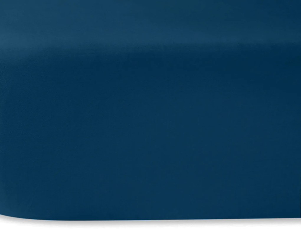 SATÉNOVÉ PRESTIERADLO 011 160X220 CM TMAVOMODRÉ