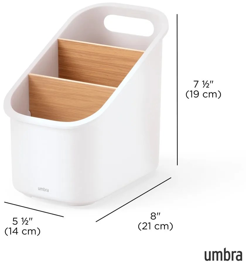 Stojan na kuchynské náčinie z recyklovaného plastu Bellwood – Umbra