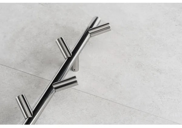 P.M.H. LS1SS-Elektrický sušiak na uteráky LISA 24W/230V 170 cm IP44 leštená nerezová oceľ