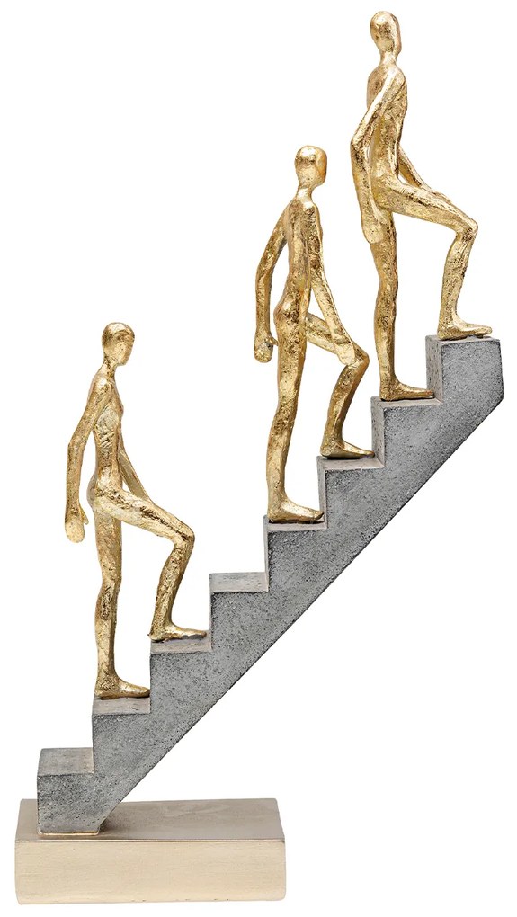 Ascent dekorácia čierna/zlatá