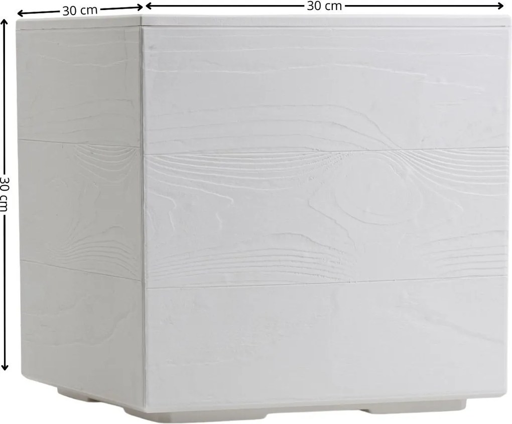 Květináč na kolečkách BETONIQUE 30x30 cm - výber z 8 prevedení