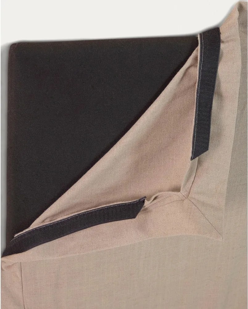 Béžové čalúnené čelo postele 206x106 cm Tanit – Kave Home