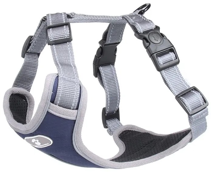 Postroj pro psy Astro XL tmavě modrý