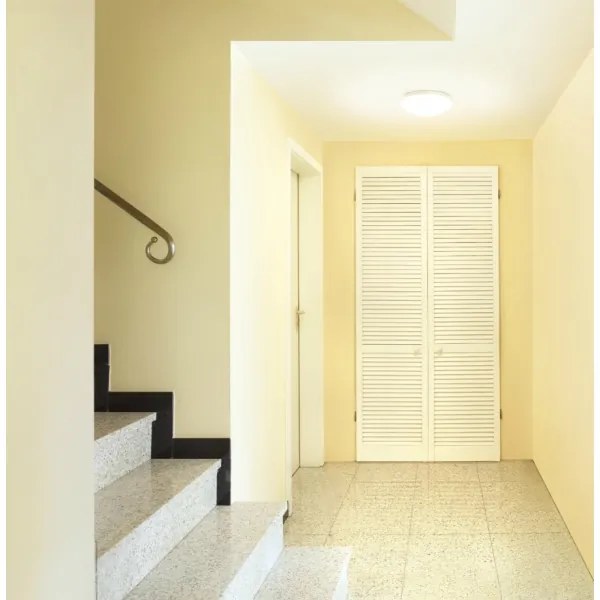 STEINEL 738013-RS16L - Kúpeľňové svietidlo so senzorom 1xE27/60W/230V IP44