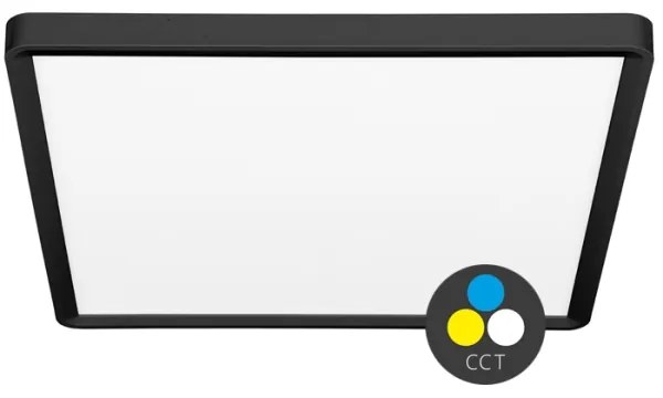 Ecolite W008S-CCT/40W/CR - LED Stropné svietidlo TERY LED/40W/230V IP40 čierna
