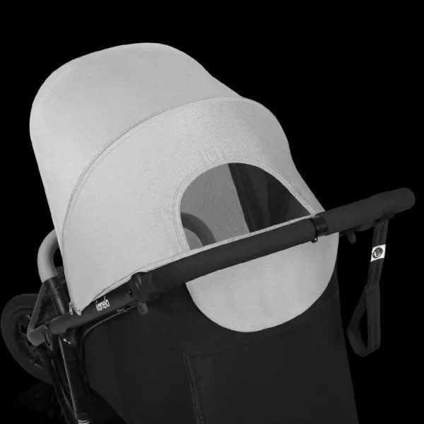 Lionelo - Športový kočík AZURA čierna/šedá