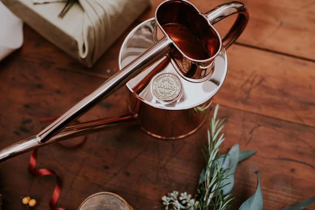 HAWS Krhlička na polievanie Fazeley Flow Copper – 1 l