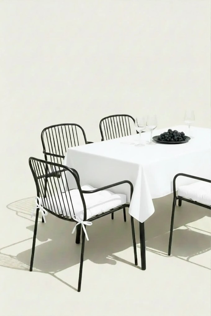 Obrus do záhrady GAIA snehobiely Rozmer: 140x240 cm