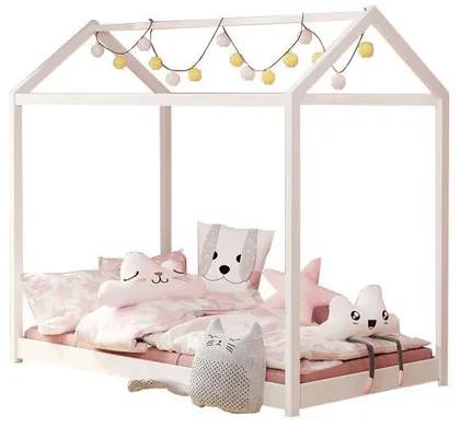 Detská posteľ Maugli (biela, masív)