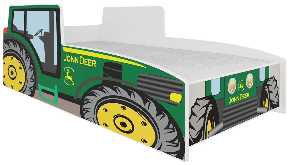 Detská posteľ Traktor Farba: Zelená