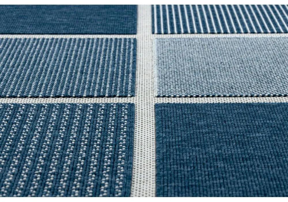 Kusový koberec Erbos modrý 200x290cm