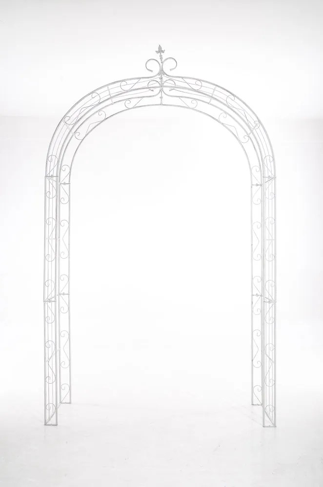 Oblúk na ruže Shines - Biela antik