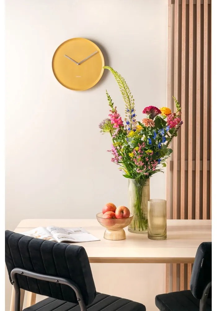 Svetlohnedá sklenená váza PT LIVING Allure, výška 30 cm