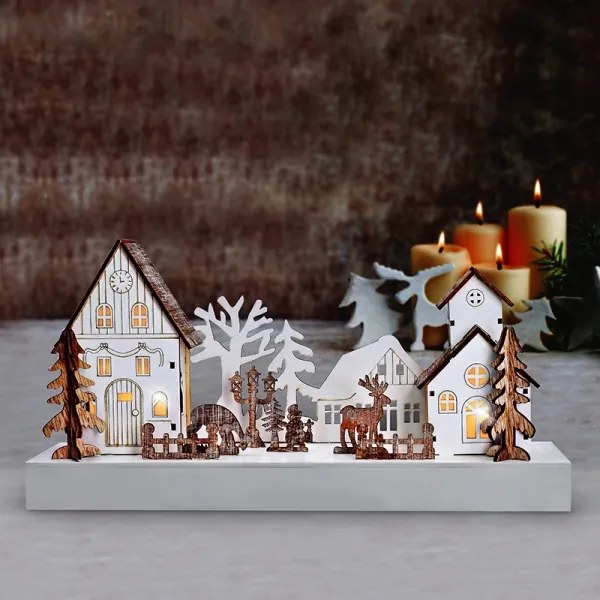 Solight 1V256 - LED Vianočná dekorácia LED/2xAA teplá biela