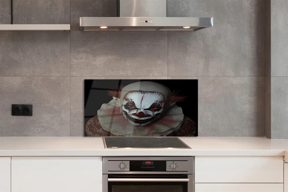 Nástenný panel  scary clown 125x50 cm