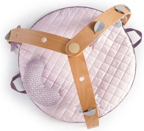 Ingenuity - Detská hracia deka CALLA ružová