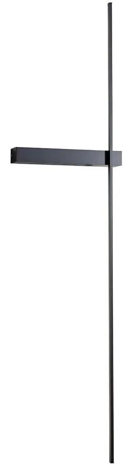 Redo 01-2201 - LED nástenné svietidlo TANGENT LED/14W/230V 3000K čierna