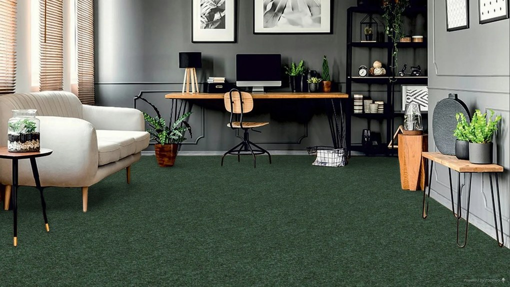 Beaulieu International Group, Koberec metráž Primavera 627, na mieru, šíře 4m, zelená, resine, chodba / predsieň