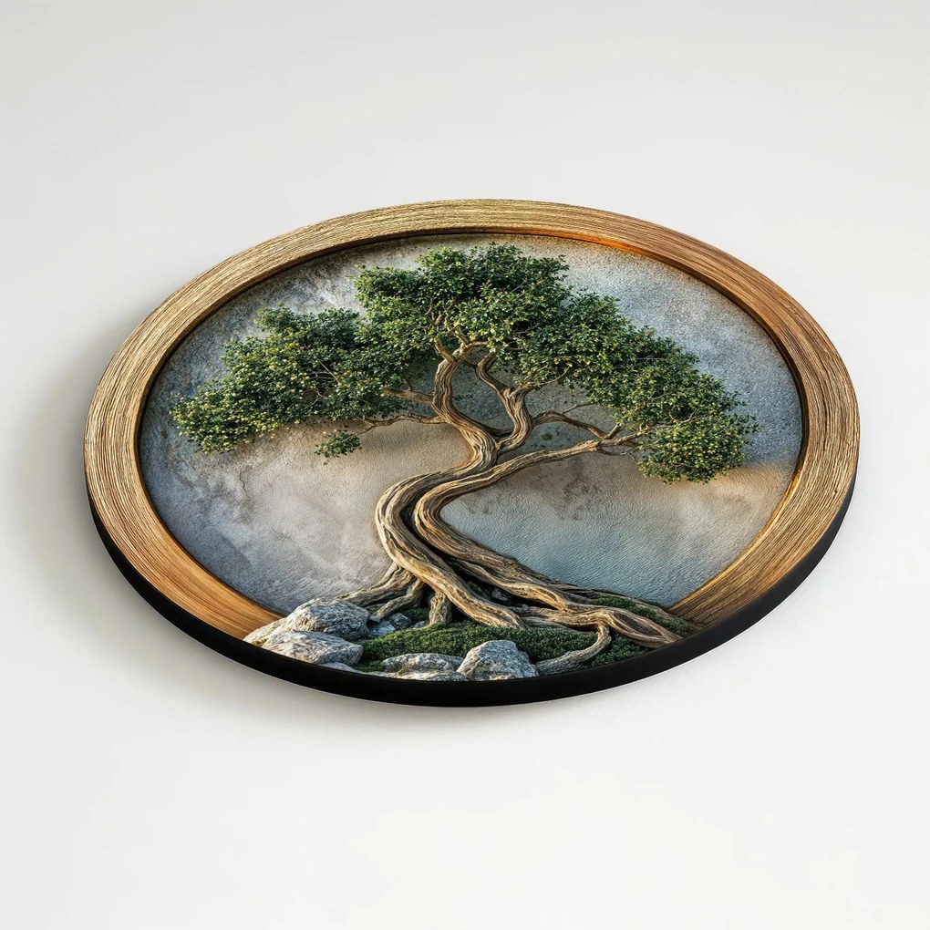 DUBLEZ | Drevený obraz stromu života - Stabilita