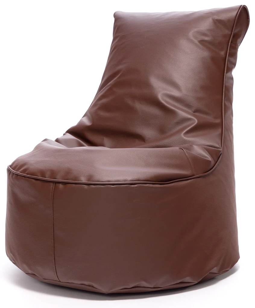 INTERMEDIC SK Sedací Vak Seat S Ekokoža Farba: E13 - Hnedá tmavá (Ekokoža)