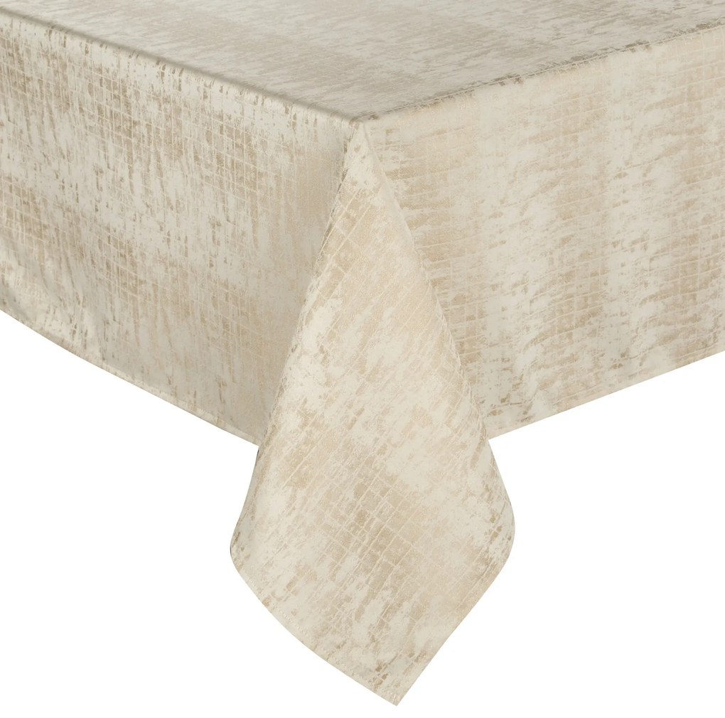 OBRUS ALINA 140X260 CM BÉŽOVÝ